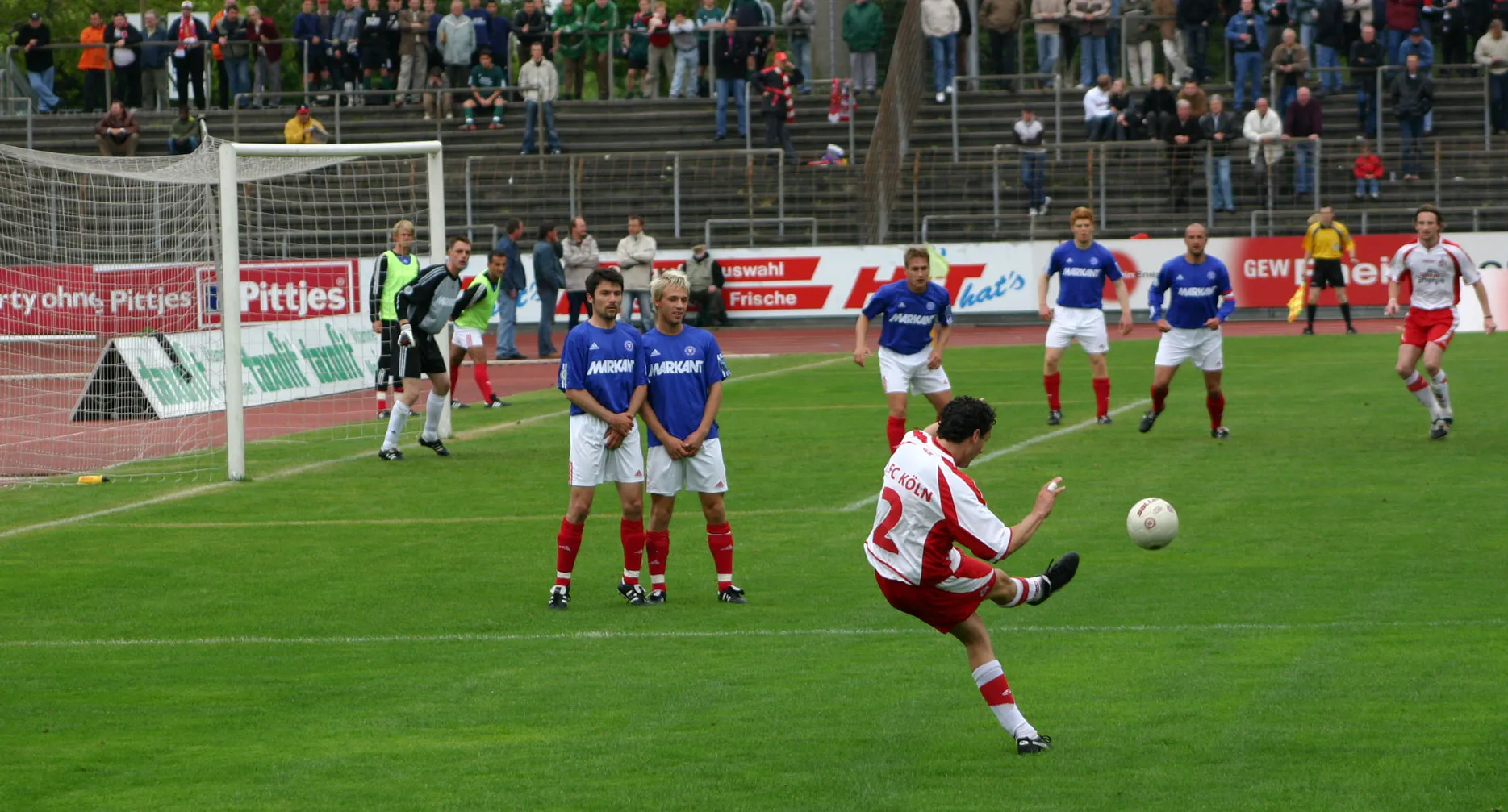 Szene vom Spiel 1. FC Köln II - Holstein Kiel